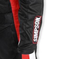 Simpson Safety - Simpson Safety SC02101 Supercoil Racing Suit Small Black/Red/White - Image 2