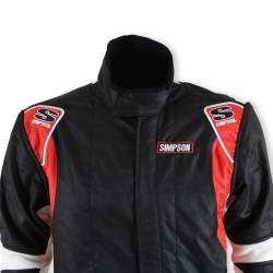 Simpson Safety - Simpson Safety SC02401 Supercoil Racing Suit XL Black/Red/White - Image 6