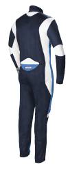 Simpson Safety - Simpson Safety SC04101 Supercoil Racing Suit Small Navy/Bush Blue/White - Image 2