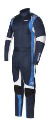 Simpson Safety - Simpson Safety SC04101 Supercoil Racing Suit Small Navy/Bush Blue/White - Image 5
