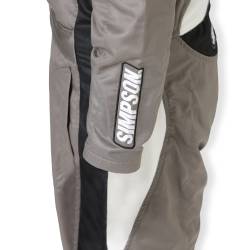 Simpson Safety - Simpson Safety SC05201 Supercoil Racing Suit Medium Alloy/Black/White - Image 1