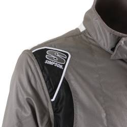 Simpson Safety - Simpson Safety SC05201 Supercoil Racing Suit Medium Alloy/Black/White - Image 4