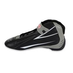 Simpson Safety - Simpson Safety SC100G Supercoil Racing Shoe Size 10 Black/Grey - Image 4