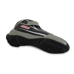 Simpson Safety - Simpson Safety SC100G Supercoil Racing Shoe Size 10 Black/Grey - Image 7