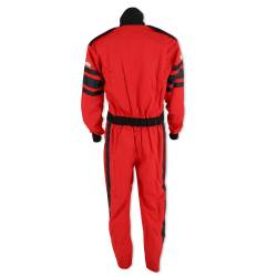Racequip - RaceQuip 120013RQP One Piece Multi Layer Fire Racing Suit Red Medium - Image 7