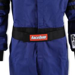 Racequip - RaceQuip 120023RQP One Piece Multi Layer Fire Racing Suit Blue Medium - Image 8