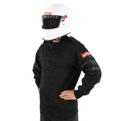 Racequip - RaceQuip 111005RQP Single Layer Fire Racing Suit Jacket Black Large - Image 1