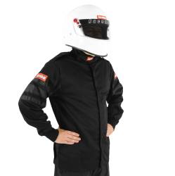 Racequip - RaceQuip 111005RQP Single Layer Fire Racing Suit Jacket Black Large - Image 4