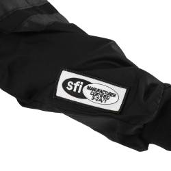 Racequip - RaceQuip 111006RQP Single Layer Fire Racing Suit Jacket Black XL - Image 6