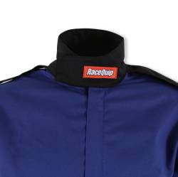 Racequip - RaceQuip 111022RQP Single Layer Fire Racing Suit Jacket Blue Small - Image 3