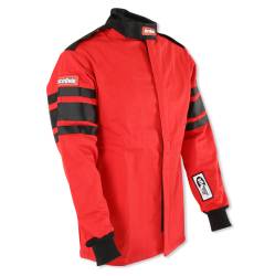 Racequip - RaceQuip 121016RQP Multi Layer Fire Racing Suit Jacket Red XL - Image 2