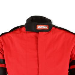 Racequip - RaceQuip 121016RQP Multi Layer Fire Racing Suit Jacket Red XL - Image 5