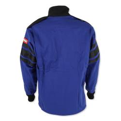 Racequip - RaceQuip 121023RQP Multi Layer Fire Racing Suit Jacket Blue Medium - Image 4