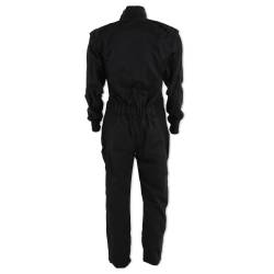 Racequip - RaceQuip 130902RQP One Piece Single Layer Fire Racing Suit Black Small - Image 3
