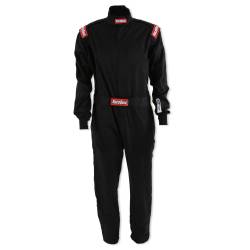 Racequip - RaceQuip 130904RQP One Piece Single Layer Fire Racing Suit Black Medium Tall - Image 4