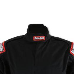 Racequip - RaceQuip 130905RQP One Piece Single Layer Fire Racing Suit Black Large - Image 1