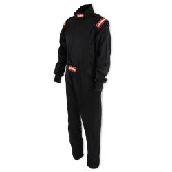 Racequip - RaceQuip 130905RQP One Piece Single Layer Fire Racing Suit Black Large - Image 7