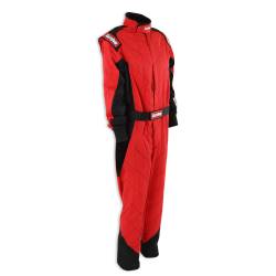 Racequip - RaceQuip 130912RQP One Piece Single Layer Fire Racing Suit Red Small - Image 3