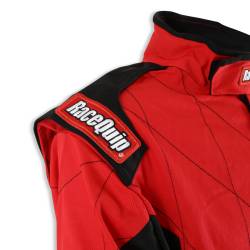 Racequip - RaceQuip 130912RQP One Piece Single Layer Fire Racing Suit Red Small - Image 8