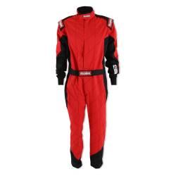 Racequip - RaceQuip 130913RQP One Piece Single Layer Fire Racing Suit Red Medium - Image 1