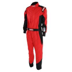 Racequip - RaceQuip 130913RQP One Piece Single Layer Fire Racing Suit Red Medium - Image 9
