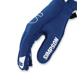 Simpson Safety - Simpson Safety EGMB Endurance Racing Gloves Medium Blue SFI 3.3/5 - Image 3