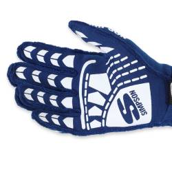 Simpson Safety - Simpson Safety EGMB Endurance Racing Gloves Medium Blue SFI 3.3/5 - Image 1