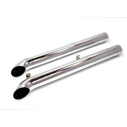 Doug's Headers - Doug's Headers D930-SS Exhaust Side Pipe Assemblies-NO MUFFLER 63-82 Corvette - Image 1