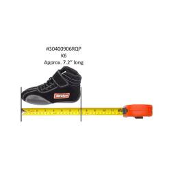 Racequip - RaceQuip 30400906RQP Basic Race Shoes Black 13 US Mens Womens 15 - Image 2