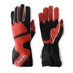 Racequip - RaceQuip 356103RQP 356 Series 2-Layer Nomex Outseam Race Gloves Red/Black Medium - Image 4