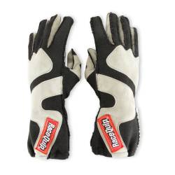 Racequip - RaceQuip 356603RQP 356 Series 2Layer Nomex Outseam Race Gloves Gray/Black Medium - Image 3