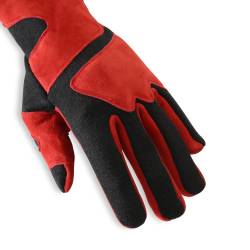 Racequip - RaceQuip 358103RQP 358 Series 2-Layer Nomex Long Race Gloves Red/Black Medium - Image 4