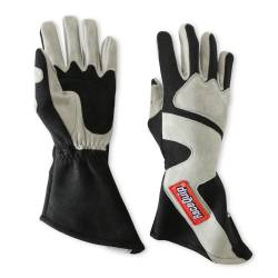 Racequip - RaceQuip 358603RQP 358 Series 2-Layer Nomex Long Race Gloves Gray/Black Medium - Image 5