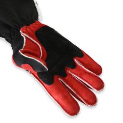 Racequip - RaceQuip 359102RQP 359 Series 2-Layer Nomex Outseam Race Gloves Red/Black Small - Image 1