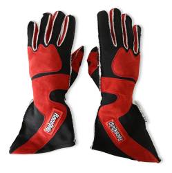 Racequip - RaceQuip 359102RQP 359 Series 2-Layer Nomex Outseam Race Gloves Red/Black Small - Image 3