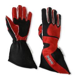 Racequip - RaceQuip 359102RQP 359 Series 2-Layer Nomex Outseam Race Gloves Red/Black Small - Image 2