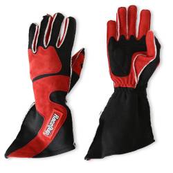 Racequip - RaceQuip 359102RQP 359 Series 2-Layer Nomex Outseam Race Gloves Red/Black Small - Image 5