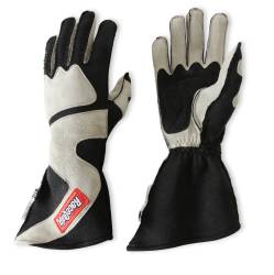 Racequip - Racequip 359602RQP 359 Series 2-Layer Nomex Outseam Race Gloves Gray/Black Small - Image 2