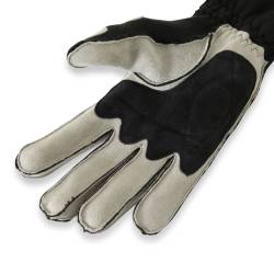 Racequip - Racequip 359602RQP 359 Series 2-Layer Nomex Outseam Race Gloves Gray/Black Small - Image 3