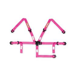 Racequip - RaceQuip 709089RQP Youth Latch & Link 5 Point Racing Harness Pink 2" - Image 2