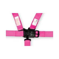 Racequip - RaceQuip 709089RQP Youth Latch & Link 5 Point Racing Harness Pink 2" - Image 1