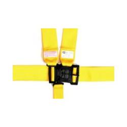 Racequip - RaceQuip 711031RQP Latch & Link 5 Point Harness Yellow 3" Lap/Shoulder 2" Sub - Image 1