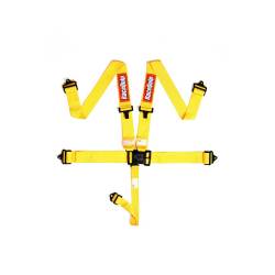 Racequip - RaceQuip 711031RQP Latch & Link 5 Point Harness Yellow 3" Lap/Shoulder 2" Sub - Image 2