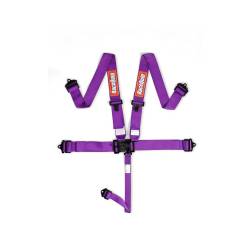 Racequip - RaceQuip 711051RQP Latch & Link 5 Point Harness Purple 3" Lap/Shoulder 2" Sub - Image 2