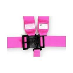 Racequip - RaceQuip 711081RQP Latch & Link 5 Point Harness Pink 3" Lap/Shoulder 2" Sub - Image 1