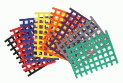 Racequip - RaceQuip 721045RQP Ribbon Style Race Car Window Net Orange 18"H x 24"W - Image 2