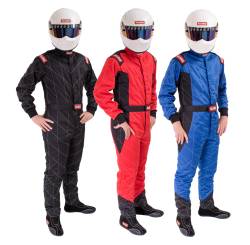 Racequip - RaceQuip 91609039RQP One Piece Multi Layer Fire Suit Black Medium - Image 2