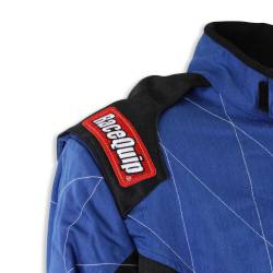 Racequip - RaceQuip 91609239RQP One Piece Multi Layer Fire Suit Blue Medium - Image 8
