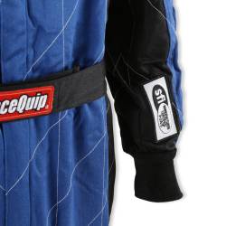 Racequip - RaceQuip 91609249RQP One Piece Multi Layer Fire Suit Blue Medium Tall - Image 3
