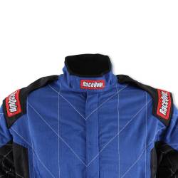 Racequip - RaceQuip 91609249RQP One Piece Multi Layer Fire Suit Blue Medium Tall - Image 6